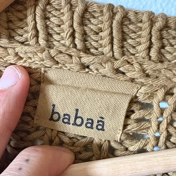 Babaa Women's Sweater in Tan - Picture 2 of 4